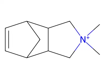 4,7-Methano-1H-isoindolium, 2,3,3a,4,7,7a-hexahydro-2,2-dimethyl- structure