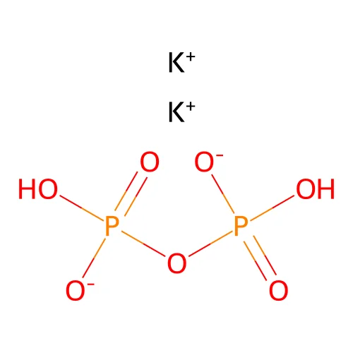 Dipotassium pyrophosphate structure