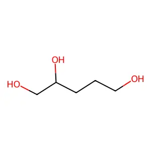 (+-)-1,2,5-Pentanetriol structure