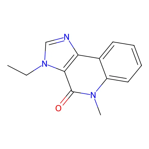 3-Ethyl-5-methylimidazo[4,5-c]quinolin-4-one structure