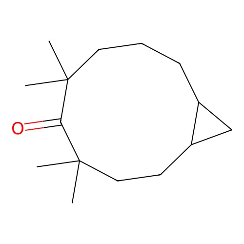 4,4,6,6-Tetramethylbicyclo[8.1.0]undecan-5-one structure