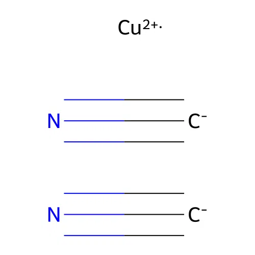 Copper dicyanide structure