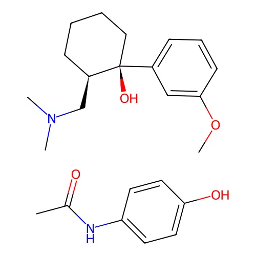 Acetaminophen and tramadol structure