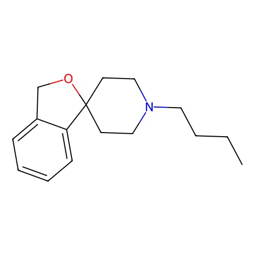 1''-butyl-3H-spiro[2-benzofuran-1,4''-piperidine] structure