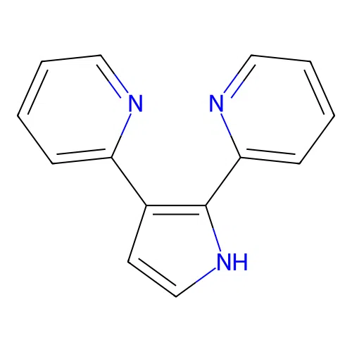 2-[2-(2-pyridinyl)-1H-pyrrol-3-yl]pyridine structure