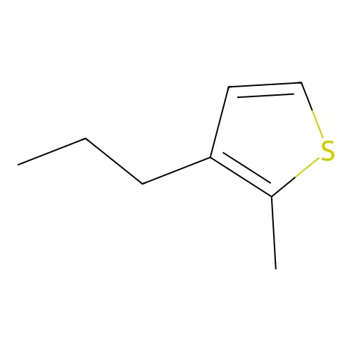 2-Methyl-3-propylthiophene structure