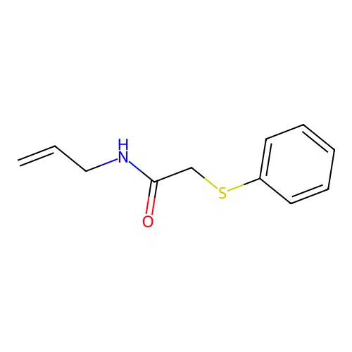 N-Allyl-2-(phenylthio)acetamide structure