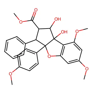 Rocaglamide J structure