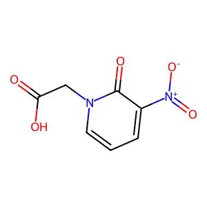 (3-nitro-2-oxopyridin-1(2H)-yl)acetic acid structure