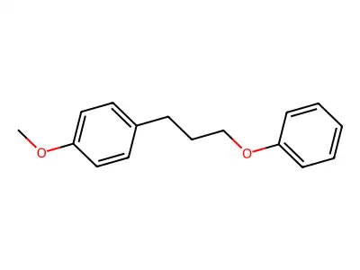 1-Methoxy-4-(3-phenoxypropyl)benzene structure