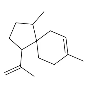 beta-Acoradiene structure