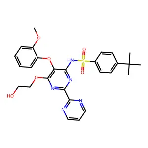 Bosentan structure