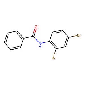 N-(2,4-dibromophenyl)benzamide structure
