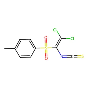 1-(2,2-Dichloro-1-isothiocyanatoethenesulfonyl)-4-methylbenzene structure
