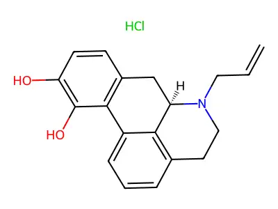 N-Allylnorapomorphine hydrochloride structure