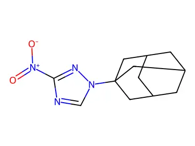 1-(1-Adamantyl)-3-nitro-1,2,4-triazole structure