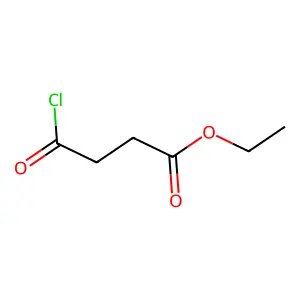Butanoic acid, 4-chloro-4-oxo-, ethyl ester structure