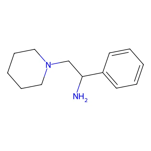 1-Phenyl-2-(piperidin-1-yl)ethan-1-amine structure