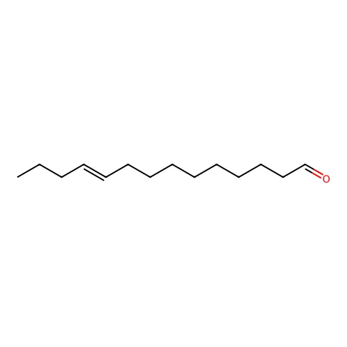 (E)-10-Tetradecenal structure