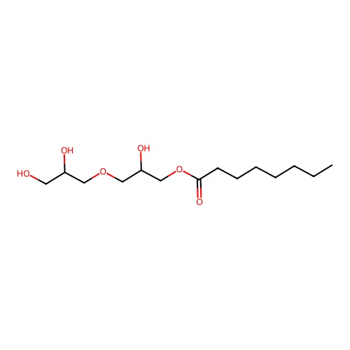 Polyglyceryl-2 Caprylate structure