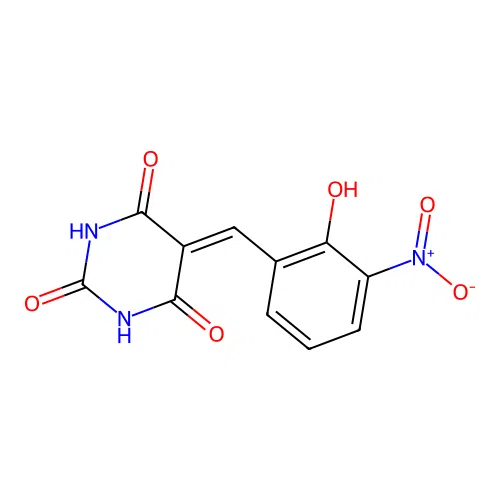 5-[(2-Hydroxy-3-nitrophenyl)methylidene]-1,3-diazinane-2,4,6-trione structure