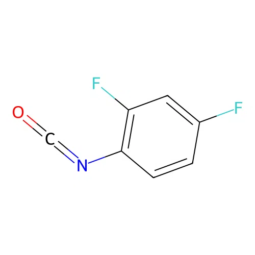 2,4-Difluorophenyl isocyanate structure