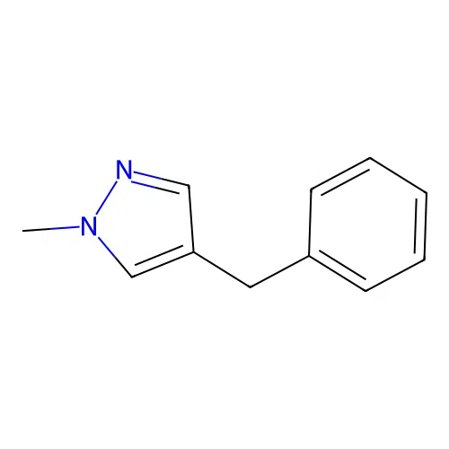 4-Benzyl-1-methylpyrazole structure
