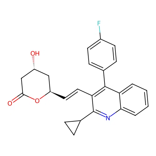 Pitavastatin lactone structure