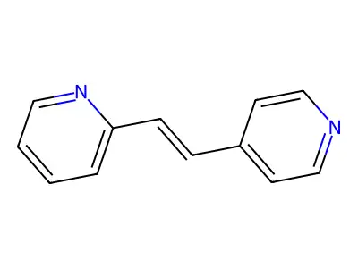 2-[2-(4-Pyridyl)vinyl]pyridine structure