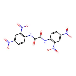 N,N'-Bis(2,4-dinitrophenyl)oxamide structure