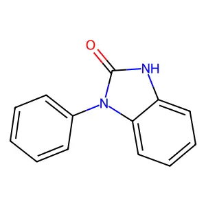 2H-Benzimidazol-2-one, 1,3-dihydro-1-phenyl- structure