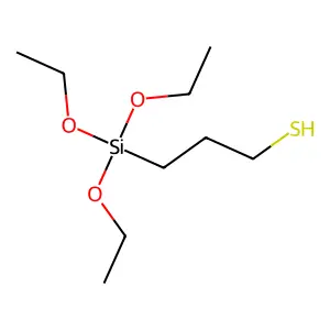 1-Propanethiol, 3-(triethoxysilyl)- structure