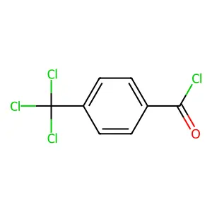 4-(Trichloromethyl)benzoyl chloride structure