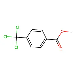 Methyl 4-(trichloromethyl)benzoate structure