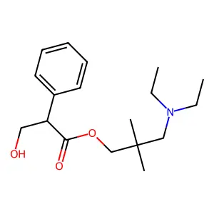 Amprotropine structure
