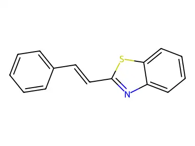 Styrylbenzothiazole structure