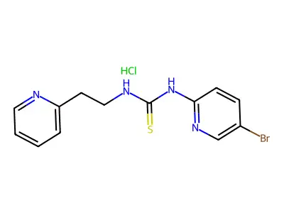 Trovirdine hydrochloride structure