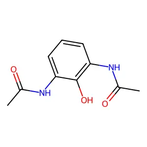 Acetamide, N,N'-(2-hydroxy-1,3-phenylene)bis- structure