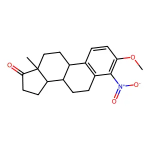4-Nitroestrone 3-Methyl Ether structure