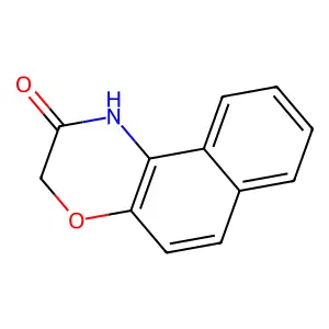 1H-naphth(2,1-b)(1,4)oxazin-2(3H)-one structure