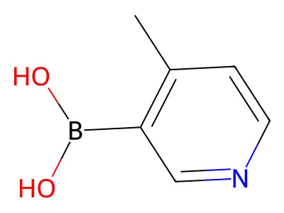 4-Methylpyridine-3-Boronic Acid structure