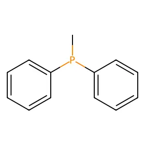 Methyldiphenylphosphine structure