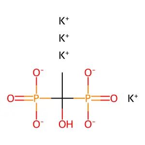 Tetrapotassium Etidronate structure