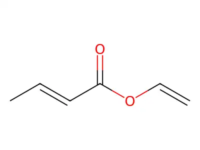 Ethenyl but-2-enoate structure
