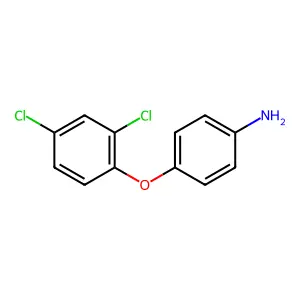4-(2,4-Dichlorophenoxy)benzenamine structure