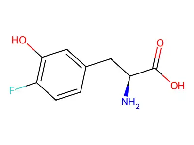 4-Fluoro-3-tyrosine structure