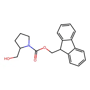 Fmoc-L-Prolinol structure