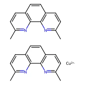 Copper-neocuproine complex structure