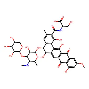 Pradimicin FA-1 structure