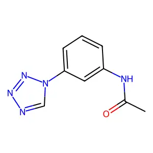 N-[3-(1H-tetrazol-1-yl)phenyl]acetamide structure